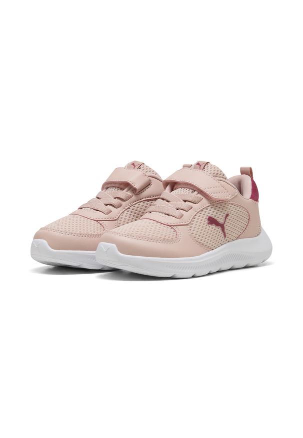 Puma - Dziecięce sneakersy PUMA Fun Racer 2 PUMA Rose Quartz Port Island Pink Red. Okazja: na uczelnię. Kolor: czerwony, różowy, wielokolorowy. Sport: joga i pilates