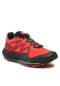 salomon - Salomon Buty do biegania Pulsar Trail 416029 29 M0 Czerwony. Kolor: czerwony. Materiał: materiał #4