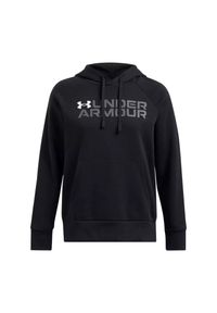 Bluza damska Under Armour Rival Fleece Wordmark Hoodie. Kolor: czarny