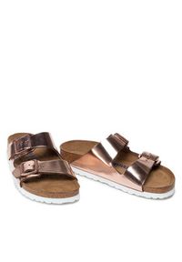 Birkenstock Klapki Arizona Metallic 0952093 Różowy. Kolor: różowy. Materiał: skóra #8