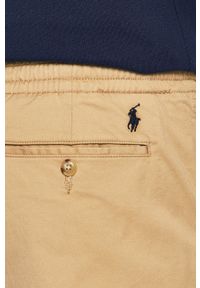 Polo Ralph Lauren - Spodnie Classic Fit Prepster. Okazja: na co dzień. Kolor: beżowy. Materiał: tkanina. Styl: casual