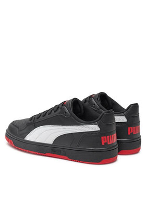 Puma Sneakersy Reb-L Jr 398993 15 Czarny. Kolor: czarny. Materiał: skóra