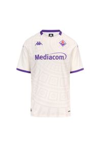 Kappa - Koszulka wyjazdowa Fiorentiny 2025/26. Kolor: biały. Sport: piłka nożna #1