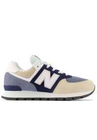 Buty New Balance GC574DN2 - multikolor. Zapięcie: sznurówki. Kolor: wielokolorowy. Materiał: guma, zamsz, skóra, materiał, syntetyk. Szerokość cholewki: normalna. Model: New Balance 574. Sport: turystyka piesza