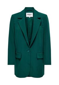 only - ONLY Marynarka 15245698 Zielony Oversize. Kolor: zielony. Materiał: syntetyk
