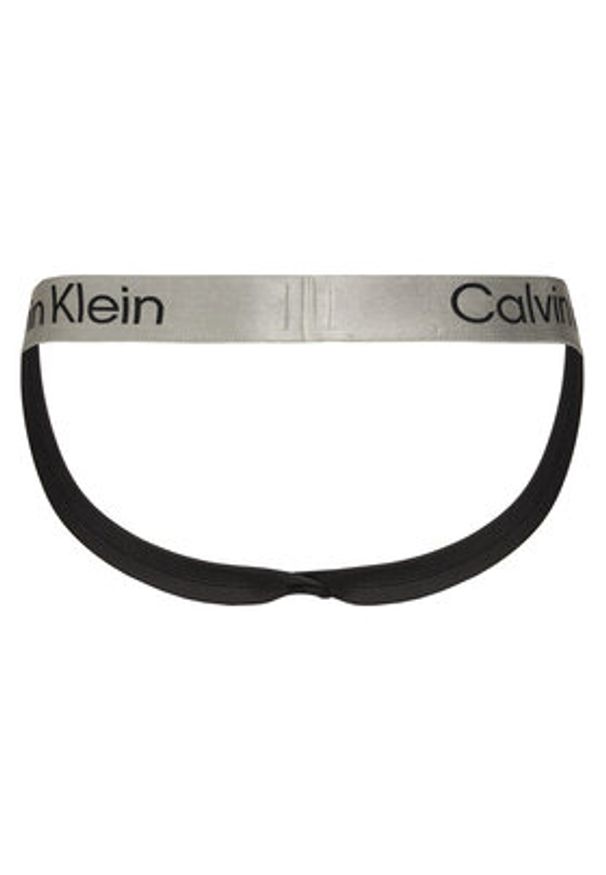 Calvin Klein Underwear Komplet slipów Jock Strap LV00NB4121 Czarny. Kolor: czarny. Materiał: syntetyk
