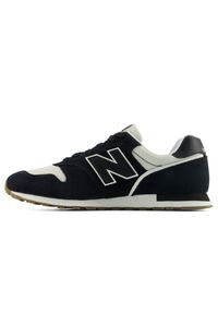 Buty unisex New Balance M3734R9 – czarne. Okazja: na co dzień. Kolor: czarny. Materiał: guma, zamsz. Szerokość cholewki: normalna. Model: New Balance 373 #5