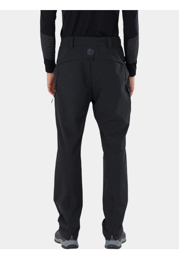 FUNDANGO - Spodnie Softshellowe Męskie Fundango Akira. Kolor: czarny. Materiał: materiał, softshell. Sport: snowboard, narciarstwo