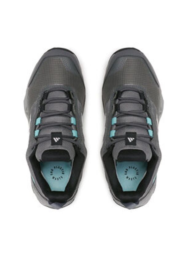 Adidas - adidas Trekkingi Terrex Eastrail 2.0 RAIN.RDY Hiking Shoes HQ0932 Szary. Kolor: szary. Materiał: materiał