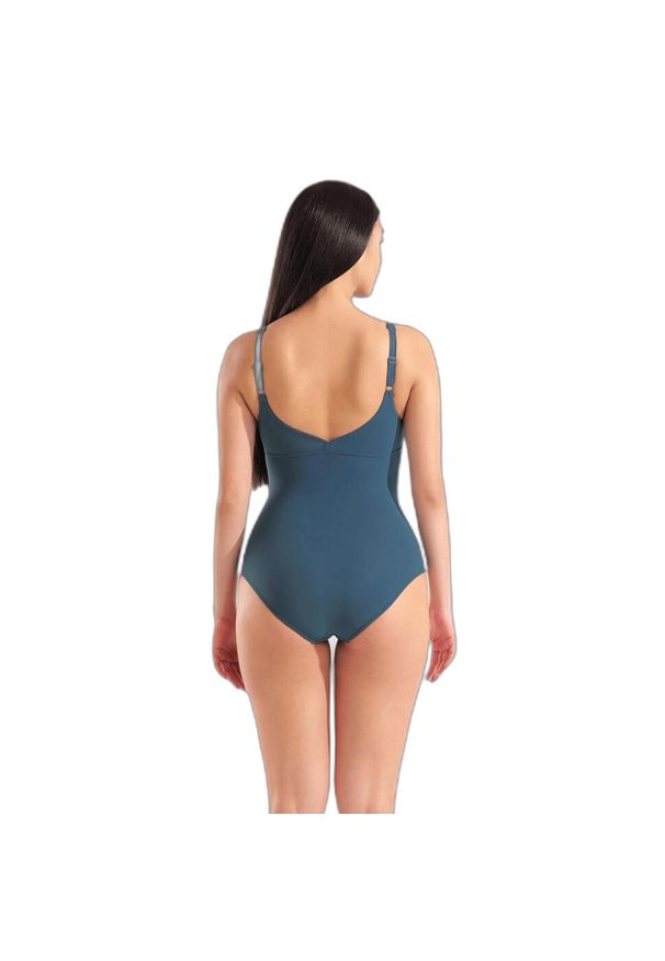 Damski kostium kąpielowy 1-częściowy Arena Jewel. Kolor: niebieski