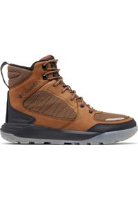 columbia - Buty Sneakersy Męskie Columbia Portlander Infinity Waterproof. Kolor: brązowy