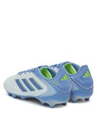 Adidas - adidas Buty do piłki nożnej Copa Pure 3 League Firm/Multi-Ground IE1195 Niebieski. Kolor: niebieski. Materiał: skóra