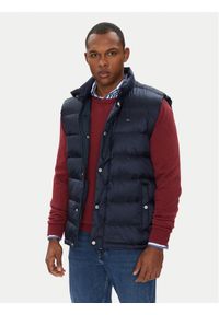 Tommy Jeans Kamizelka DM0DM21777 Granatowy Regular Fit. Kolor: niebieski. Materiał: syntetyk