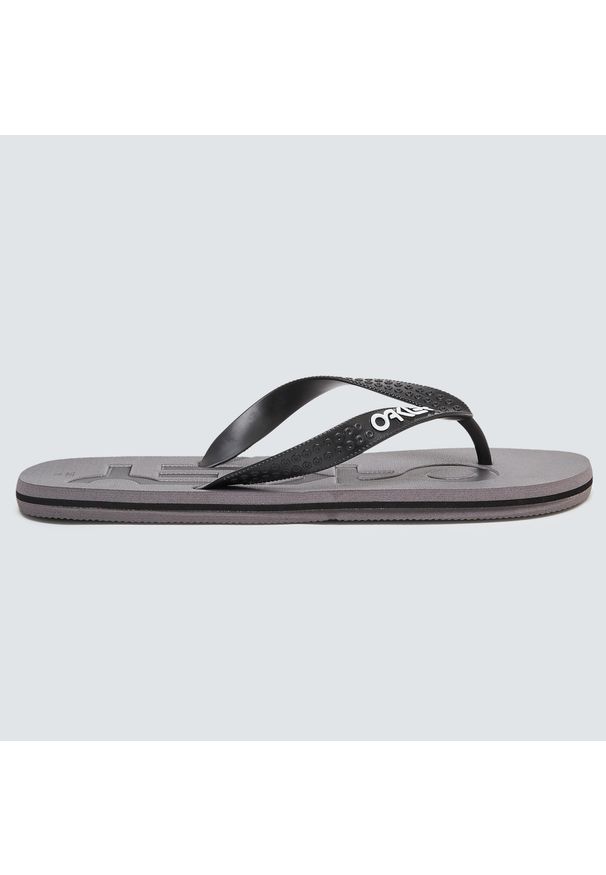 Japonki plażowe męskie Oakley College Flip Flop. Okazja: na plażę. Kolor: szary. Styl: sportowy