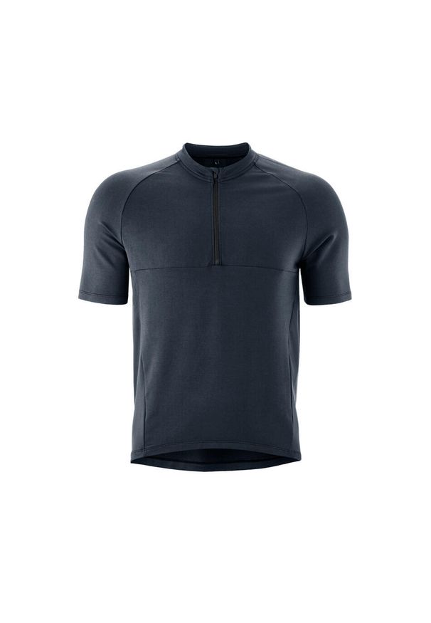 GONSO - Koszulka z zamkiem błyskawicznym 1/2 Gonso Adventure Nature. Kolor: wielokolorowy, niebieski, czarny. Materiał: tkanina, wiskoza. Sport: kolarstwo