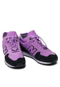 New Balance Sneakersy GV574HXG Fioletowy. Kolor: fioletowy. Materiał: zamsz, skóra. Model: New Balance 574 #5
