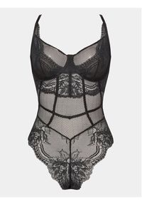 Hunkemöller Body Eden 202256 Czarny Straight Fit. Kolor: czarny