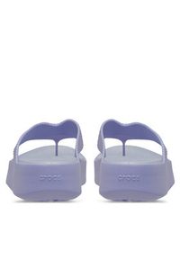 Crocs Japonki Getaway Groove Platform Flip 210700 Fioletowy. Kolor: fioletowy. Obcas: na platformie #5