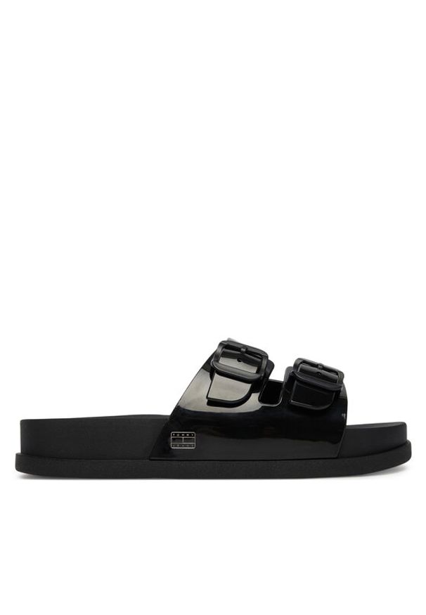 Tommy Jeans Klapki Tjw Comfort Jelly Slides EN0EN02974 Czarny. Kolor: czarny. Materiał: syntetyk