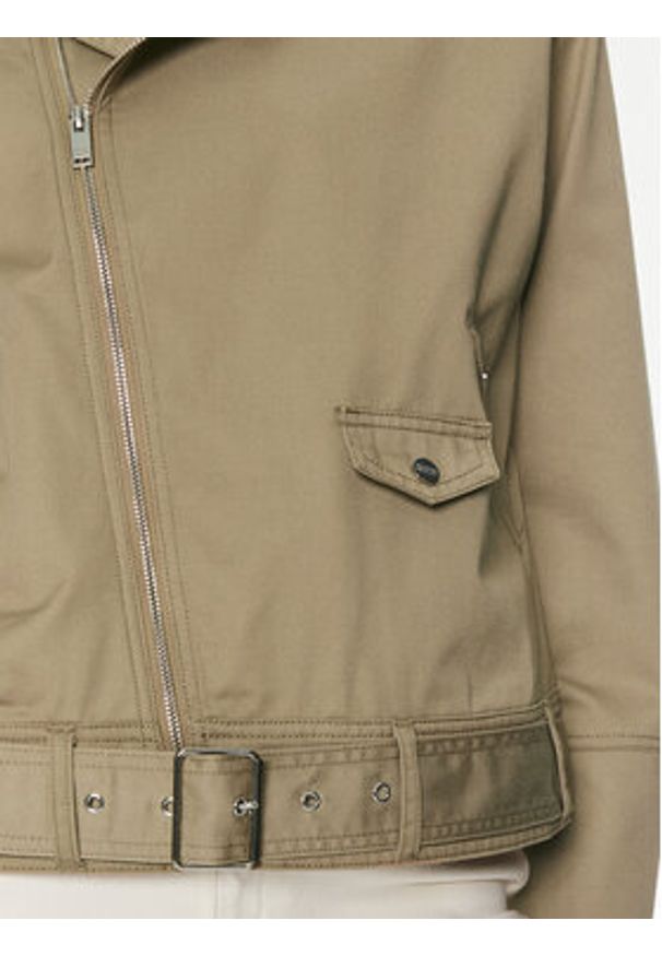 Silvian Heach Kurtka przejściowa GPP24440GB Beżowy Relaxed Fit. Kolor: beżowy. Materiał: syntetyk