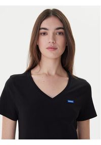 Hugo - HUGO T-Shirt Classic 50513667 Czarny Slim Fit. Kolor: czarny. Materiał: bawełna #2