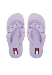 Japonki Tommy Jeans. Kolor: fioletowy #1