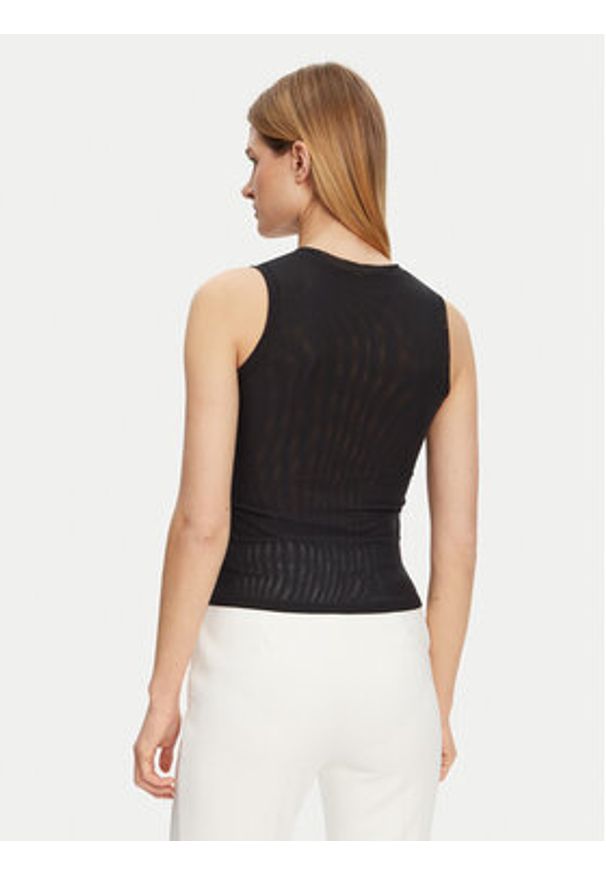 Marciano Guess Top 5RGP21 6311A Czarny Regular Fit. Kolor: czarny. Materiał: syntetyk