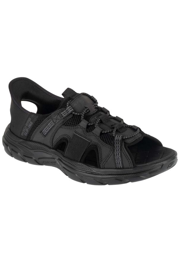 skechers - Sandały męskie, Slip-Ins: Revolted SS - Merrick. Kolor: czarny
