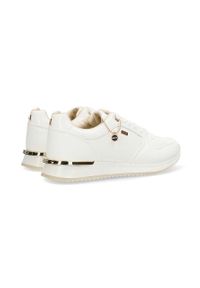 MEXX - Mexx sneakersy Fleur kolor biały MXK039903W. Nosek buta: okrągły. Zapięcie: sznurówki. Kolor: biały. Materiał: guma #7