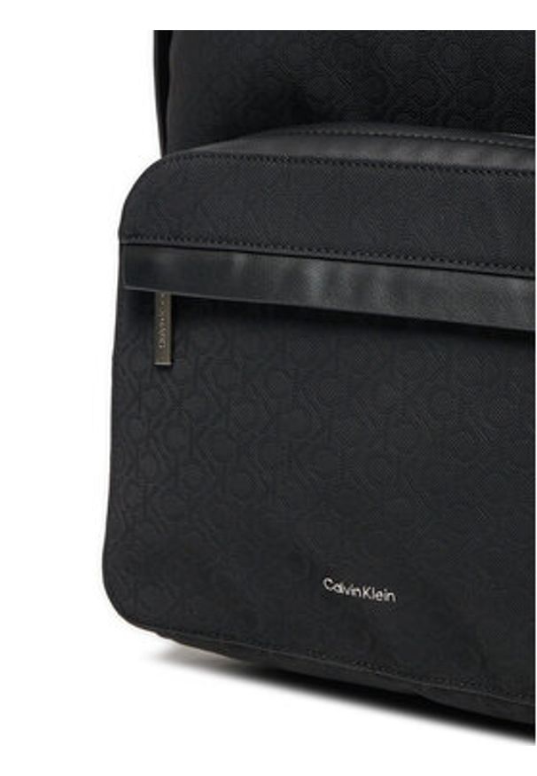 Calvin Klein Plecak Ck Must Round Bp Mono K50K512719 Czarny. Kolor: czarny. Materiał: materiał