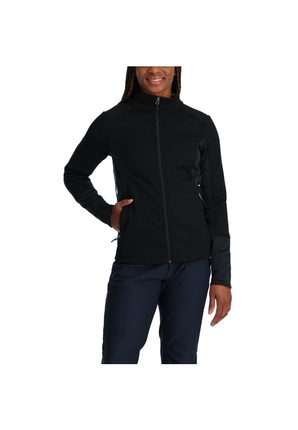 Damska bluza Spyder Bandita. Kolor: czarny. Materiał: polar