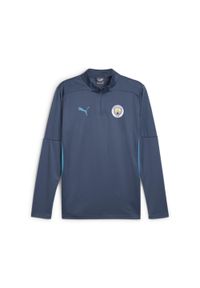 Puma - Treningowy top Manchester City 2024/25. Kolor: niebieski. Sport: piłka nożna #1