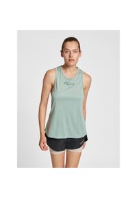 Damski tank top Hummel TE Tola. Kolor: niebieski. Materiał: materiał. Sport: fitness #1