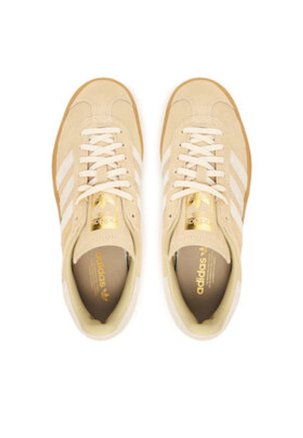 Adidas - adidas Sneakersy Gazelle Bold IH4201 Beżowy. Kolor: beżowy. Materiał: skóra, zamsz. Model: Adidas Gazelle