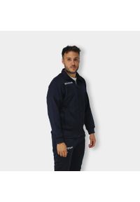 Givova Polarfleece Sport Sweater unisex - ciepłe i oddychające. Kolor: niebieski. Sport: piłka nożna