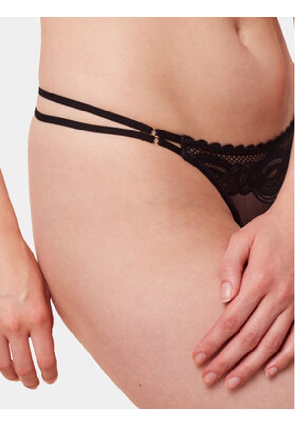 Triumph Stringi Hypnotic Spotlight String 10215981 Czarny. Kolor: czarny. Materiał: syntetyk