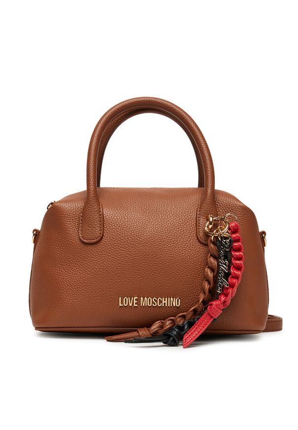 Love Moschino - Torebka LOVE MOSCHINO. Kolor: brązowy