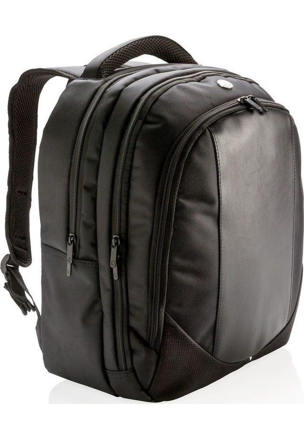 Czarny plecak na laptopa Swiss Peak