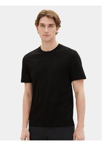 Tom Tailor Komplet 2 t-shirtów 1037741 Czarny Regular Fit. Kolor: czarny. Materiał: bawełna