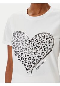 Fracomina T-Shirt FR25ST3019J401N5 Biały Regular Fit. Kolor: biały. Materiał: bawełna #3