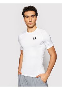 Under Armour Koszulka techniczna Ua HeatGear® Armour 1361518 Biały Compression Fit. Kolor: biały. Materiał: syntetyk #1