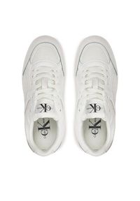 Calvin Klein Jeans Sneakersy Basket Cupsole Low Mix In Met YW0YW01387 Biały. Kolor: biały #5