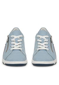 Rieker Sneakersy 42424-10 Niebieski. Kolor: niebieski. Materiał: materiał #5