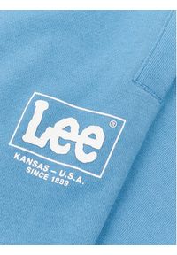 Lee Spodnie dresowe Supercharged LEE0128 Granatowy. Kolor: niebieski. Materiał: bawełna