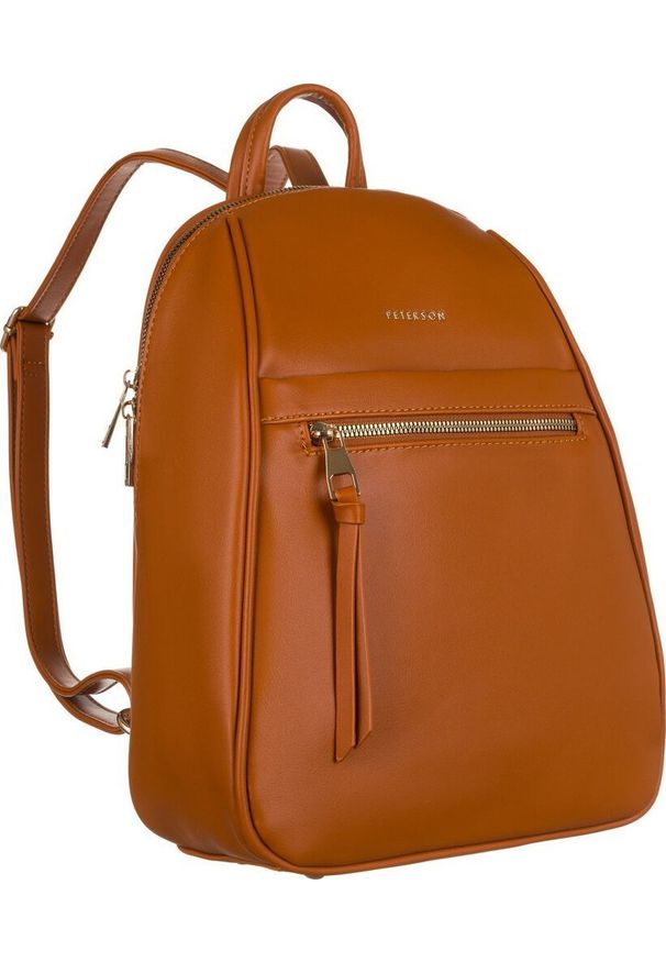 Peterson Elegancki plecak damski ze skóry ekologicznej - Peterson NoSize. Materiał: skóra ekologiczna. Styl: elegancki