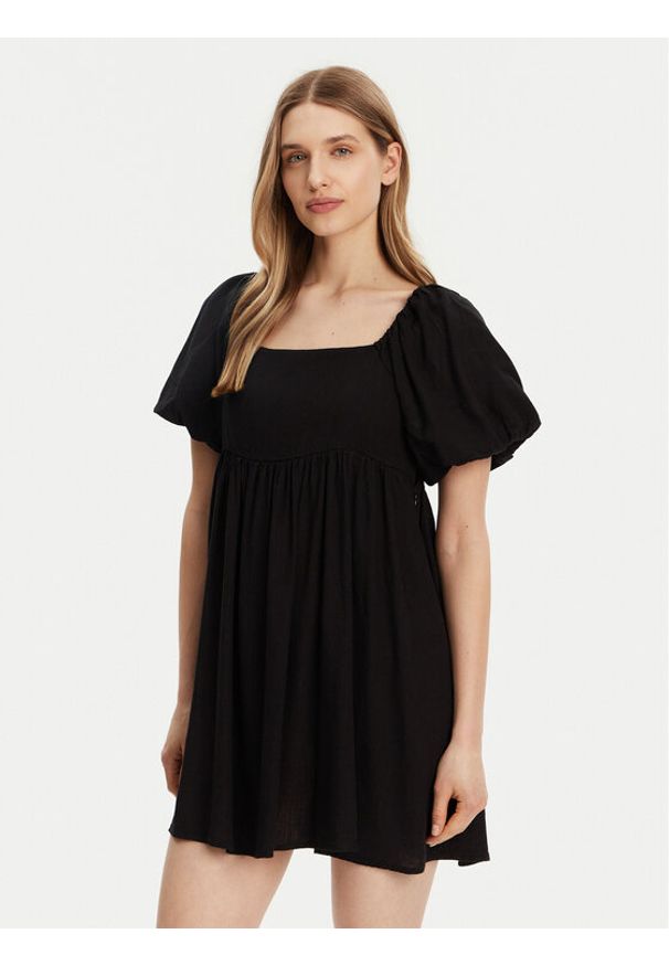 Noisy may - Noisy May Sukienka letnia Leilani 27033018 Czarny Regular Fit. Kolor: czarny. Materiał: wiskoza. Sezon: lato