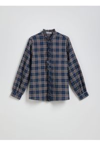 Reserved - Bawełniana koszula w kratę - wielobarwny. Materiał: bawełna #1