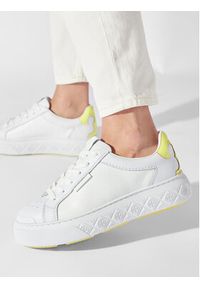 Tory Burch Sneakersy Ladybug Sneaker 149083 Biały. Kolor: biały. Materiał: skóra #7