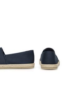 Lanetti Espadryle MF1594-1 Granatowy. Kolor: niebieski. Materiał: materiał