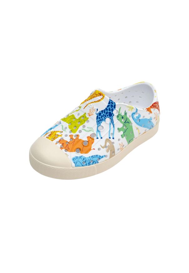 Native Shoes - Buty miejskie dziecięce NATIVE JEFFERSON SUGARLITE PRINT CHILD 20. Okazja: na co dzień. Kolor: wielokolorowy. Wzór: nadruk